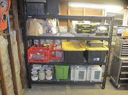 Wooden Wall Garage With Strong Grey Iron Louvered Costco Garage Storage Cabinet Gray Met Garage Storage Cabinets Closet Storage Systems Stackable Storage Bins