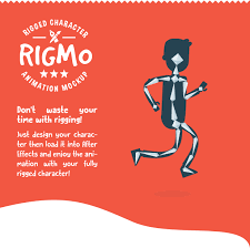 Rigmo Rigged Character Animation Mockup Photoshop Design Photoshop Tutorial Graphics Animation