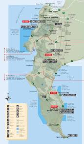 Table Mountain National Park Map South Africa Travel Table Mountain National Parks Map