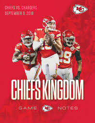 Regular Season Game 1 Chiefs At Chargers 9 9 18 By Kansas City Chiefs Issuu