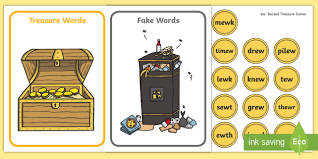 Ew ue ui is a difficult phonics sound to teach so i wanted to show you guys some fun activities you can use for this set of long u vowel pairs to make your lessons and literacy centers more fun! Ew Sound Buried Treasure Game Teacher Made