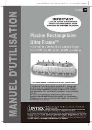 Notice De Montage Piscine Tubulaire Ultra Frame Calameo Downloader