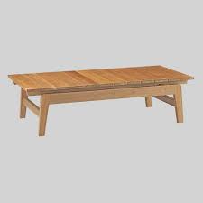 All of our furniture is handmade with only solid grade a teak wood and premium materials. Bayport Teak Outdoor Patio Coffee Table Natural Modway Target