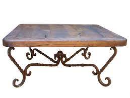 This coffee table offers a beautiful wrought iron frame finished in century pewter with a glass top and serves as as an excellent accent to any room. Mesquite And Iron Square Cocktail Table Coffee Table Coffee Table Square Rustic Table