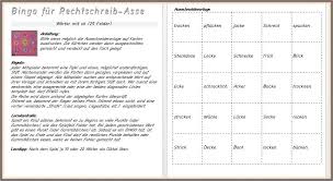 Weniger Fehler Mit Diesem Rechtschreib Bingo Spiel Stolperstellen Uben