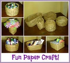If you have never done basket weaving before, try starting out with this simple basket weaving project. Diy Paper Baskets 6 Steps With Pictures Instructables