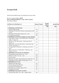 Sering kebablasan dengan biaya renovasi rumah yang melebihi anggaran? Doc Format Rab Inilah Format Rab Rumah Yang Dihasilkan Software Rab Rencana Anggaran Biaya Rab Renovasi Rumah Kpr Btn Type 21 60 2 Lantai Perumahan Di Bogor Ray Blues Academia Edu