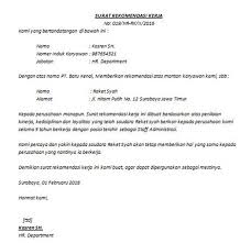 Telah berakhir masa kerjanya di perusahaan kami terhitung sejak tanggal 31 desember 2016 dengan jabatan terakhir sebagai. 20 Contoh Surat Rekomendasi Beasiswa Kerja Sekolah