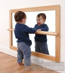 Pull Up Baby Mirror Designs For Education Baby Mirror Montessori Infant Room Baby Playroom