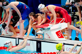 Penny oleksiak describes summer mcintosh as all gas, no brakes.. 5ojafgo3fz9ivm