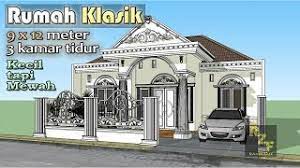 Maybe you would like to learn more about one of these? Rumah Klasik Luas Tanah 9x12 Meter Dengan 3 Kamar Tidur Youtube