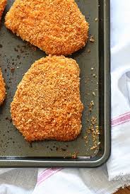 Oven Fried Breaded Pork Chops Recipe Breaded Pork Chops Shake And Bake Pork Baked Pork