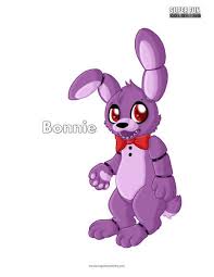 View all five nights at freddy's coloring pages. Bonnie Coloring Sheet Super Fun Coloring