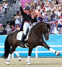 Olympian and world record holder charlotte dujardin have redefined the awesomeness of piaffe and passage in dressage. Charlotte Dujardin And Valegro Celebrating Their Historic 2012 Olympic Individual Gold Medal After Leading Great Britai Horses Dressage Horses Horse Equestrian