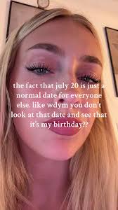 Its My Birthday 20 July