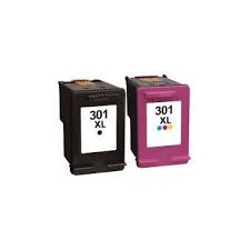 Cartouche d'encre hp n 301 (1cart noire+1coul.) au meilleur rapport qualité/prix ! Pack 2 Cartouches D Encre N 301 Xl Noir Et Couleur Grande Capacite Pour Imprimante Hp Deskjet 2547 Autres Achat Prix Fnac