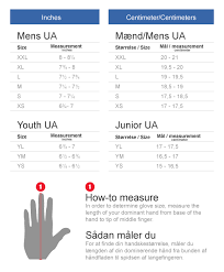 Under Armor Sizing Chart For Youth Gloves Baseball Glove Size Under Armor Youth