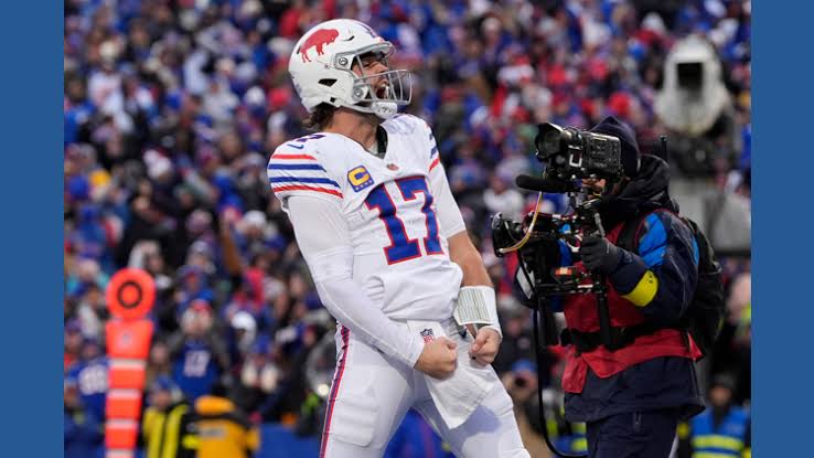 Josh Allen dominates with 6 TDs pushing Bills past Buccaneers 44-32 |  kens5.com