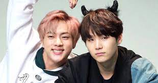 Idols jin and suga are related to joseon dynasty aristocrats, while v's ancestor is king sinmu of silla. Bts S Jin And Suga May Seem Like Opposites But They Have One Thing In Common Koreaboo