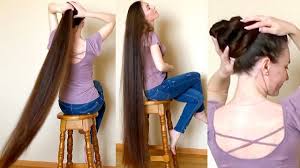 Damaged ends will break off and make your hair shorter! Realrapunzels Extremely Soft Super Long Hair Preview Youtube