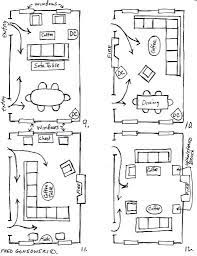 Arranging Furniture Twelve Different Ways In The Same Room Living Room Dining Room Combo Rectangle Living Room Living Room Furniture Layout