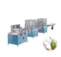 Good Quality Automatic Sunscreen Spray Packaging Machine Air Freshener  Aerosol Spray Cans Cosmetic Production Line
