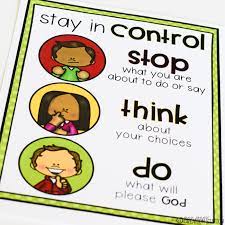 Self Control Chart - Mrs. Jones Creation Station