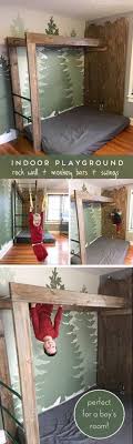 Plus Comme A La Maison Mur D Escalade De Montagne Diy Dans La Chambre Des Garcons Chambre Bebes Enfants In 2020 Boy S Room Kids Room Boy Room