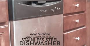 how to remove hard water stains from