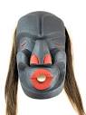 James Leslie, Tsonoqua mask | Gorman Museum