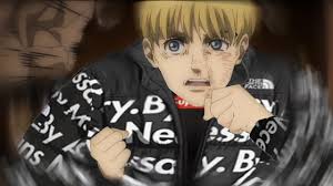 Eren acquires the drip jacket. Armin Steals Eren Yeager S Drip And Then Get Beaten Up Aot S4 Youtube