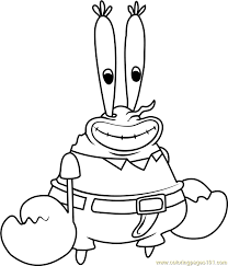 670 x 867 file type: Eugene Krabs Coloring Page For Kids Free Spongebob Squarepants Printable Coloring Pages Online For Kids Coloringpages101 Com Coloring Pages For Kids