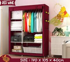Beli lemari pakaian favorit hemat di jakartanotebook. Cod Bayar Di Tempat Lemari Portable Lemari Serbaguna Kain Di Gulung Ke Atas 105nt Lemari Murah Lazada Indonesia