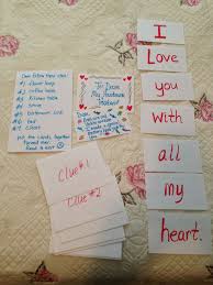 Husband Romantic Handmade Birthday Card Ideas For Boyfriend Pin By Kristi Bulluck On Romantic Dates And Ideas Romantic Scavenger Hunt Birthday Surprise Boyfriend Surprise Boyfriend