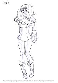 Learn How To Draw Diane From Nanatsu No Taizai Nanatsu No Taizai Step By Step Drawing Tutorials Nanatsu Tatuagens De Anime Desenhos Para Colorir Naruto
