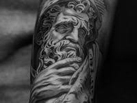 A deer like animal is presented on the upper part of her right arm with parallel curved lines to follow. 35 Greek Tattoo Ideas Greek Tattoos Mythology Tattoos Greek Mythology Tattoos