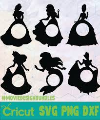 Download Disney Princess Monogram Disney Logo Svg Png Dxf Movie Design Bundles