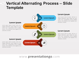Alternating group, the group of even permutations of a finite set. Vertical Alternating Process For Powerpoint And Google Slides