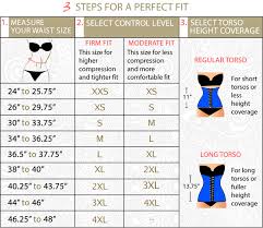 size chart perfect fit waist cinchers ursulabodyshapers com