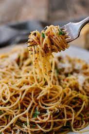 Spaghetti With Breadcrumbs Anchovies Recipe Anchovy Recipes Pasta Recipes Summer Pasta Recipes