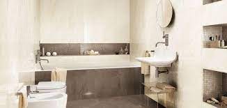 Pavimento in legno e parete in marmo bianco e nero. Piastrelle Rivestimento Bagno Effetto Marmo Selection