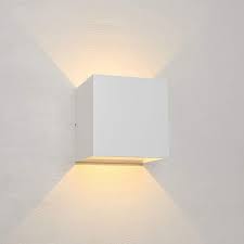 Bruck Qb 4 1 2 H White Led Wall Sconce 11p31 Lamps Plus Led Wall Sconce Wall Sconces Sconces