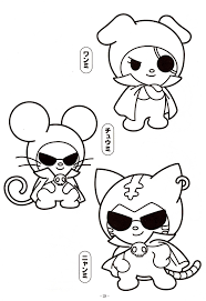 Free Coloring Pages Of And My Melody Hello Kitty Colouring Pages Hello Kitty Coloring Cute Coloring Pages