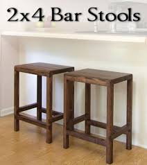Call it what you will, it's cute, and super cheap to build! How To Make A Half Lap Bar Stool From 2x4s Furniture Project Plans Furniture Projects Diy Stool