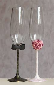 2019 Wedding Champagne Glasses Table Decor Ideas Champagne Glasses Decorated Wedding Champagne Glasses Wedding Glasses