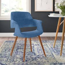 Frederick Upholstered Dining Chair Joss Main In 2020 Dining Chair Upholstery Dining Chairs Solid Wood Dining Chairs