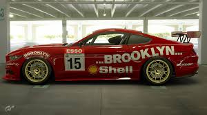 Chris Hodgetts Brooklyn Motorsport 1989 BTCC Ford Mustang Livery