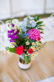 Colourful Jam Jars Wedding Table Centre In 2020 Wedding Table Centres Jam Jar Wedding Wedding Flowers