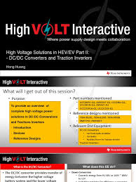 In fact, voltage variations affect other magnetic devices. High Voltage Solutions In Hev Ev Part Ii Dc Dc Converters And Traction Inverters 0 Pdf Power Inverter Power Supply