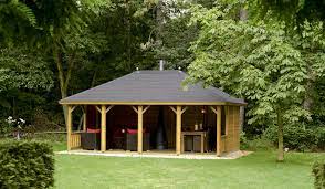 As you can see in the plans, you need to use 2×6 boards for the frame and 4×4 lumber for the posts. Garden Shelter Ideas Rain Or Shine